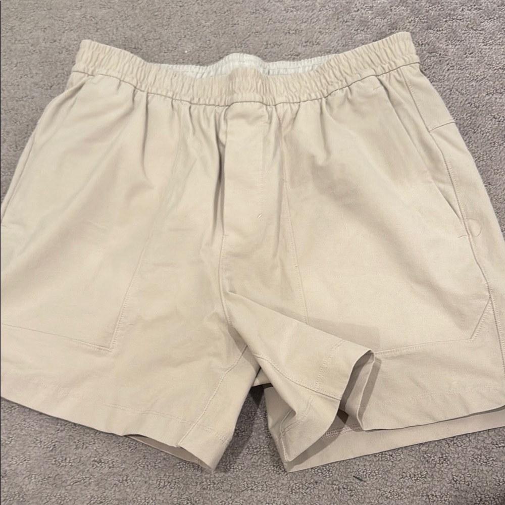 lululemon athletica Cream Athletic Shorts
